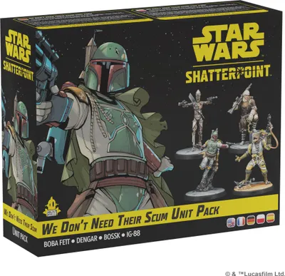 Imagen del producto de Star Wars: Shatterpoint - No Necesitamos a Su Escoria Pack de Unidades