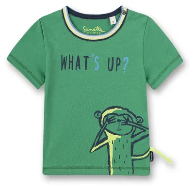 Produktbild von Sanetta Kidswear Jungen T-Shirt grün Affe 56