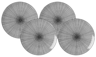 Produktbild von Ritzenhoff & Breker Takeo Stripes Speiseteller ø 26,5 cm 4er Set