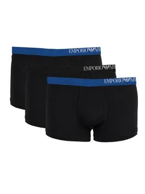 Obrázok produktu pre Emporio Armani Boxerky "3 Pack" - 111357 2F728 - Black- Veľkosť: L(EU)