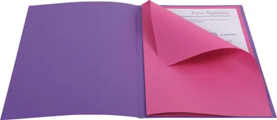 Immagine prodotto di Exacompta 5x Pk 50 copertine per fascicoli 210g+100fili. 80g - colori assortiti - 55545E