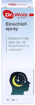 Productafbeelding van Dr. Wolz Slaapspray, optimale combinatie van melatonine en passiebloemextract, 30 ml oplossing