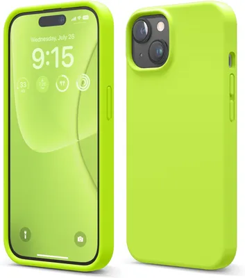 Immagine prodotto di Custodia Elago in silicone premium per iPhone 15 verde lime