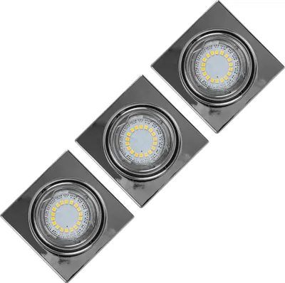 Produktbild von LED 3er Pack Einbau Spot 4,5 Watt Wohnzimmer Diele Lobby Spotlight CRISTALDREAM  2305328