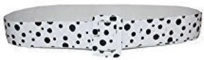 Produktbild von Fu603002-1 weiß Gürtel Boogie Woogie Petticaotkleid Punktegürtel