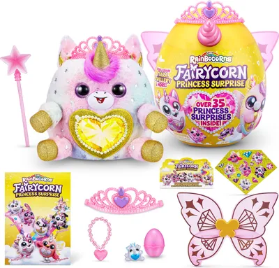 Produktbild von Rainbocorns: Plüsch-Einhorn mit Krone