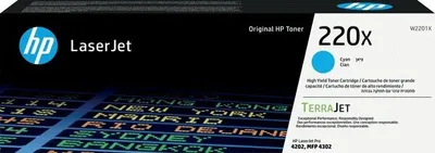 Produktbild von HP 220X Cyan Original LaserJet-Tonerkartusche