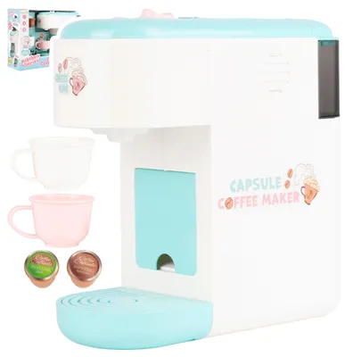 Image de Machine à café à capsules Malplay avec lumières et sons – Jouet pour les enfants à partir de 3 ans