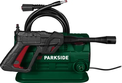 Produktbild von PARKSIDE® Mini-Hochdruckreiniger »PHDM 110 A1 Mini«, mit Auto-Start-Stopp-System