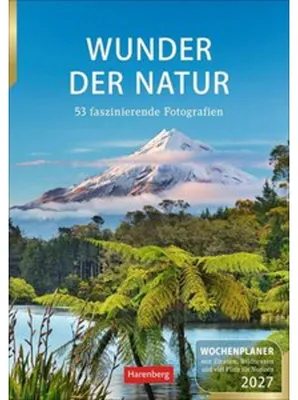 Produktbild von Wunder der Natur Wochenplaner 2027 - 53 faszinierende Fotografien