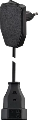 Produktbild von NVB 104578 Strom Verlängerungskabel Schwarz 5 m mit Zwischenschalter