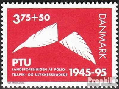 Produktbild von Briefmarken Dänemark 1995 Mi 1107 (kompl.Ausg.) postfrisch 50 Jahre PTU