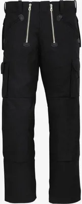 Produktbild von FHB Zunfthose Canvas/Cordura Gr.46 schwarz 60%CO/40%PES 330g/m2 o.Schlag