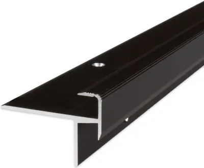 Produktbild von PROVISTON | Treppenkanten- & Winkelprofil | Aluminium | 10 x 8.5 x 1000 mm | Bronze Dunkel