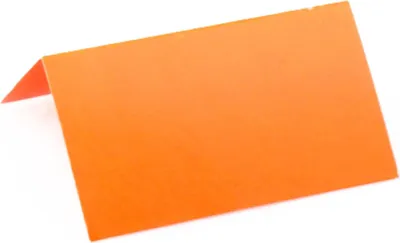 Produktbild von Tischkärtchen - orange - 65x38mm - 48 Stück - 56007 20