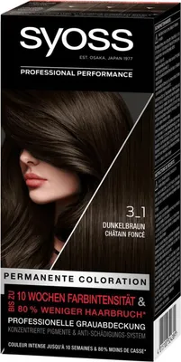 Produktbild von SYOSS Professional Performance Mahagoni 4-2, Rot, 4-2, Mahogany, Frauen, Alle Haare, Gefärbtes Haar, CE