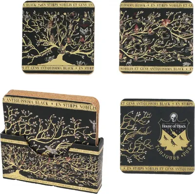 Produktbild von Untersetzer Harry Potter - Black Family (4 Stck)