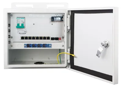 Produktbild von LevelOne Switch - Smart - 8 x 10/100/1000