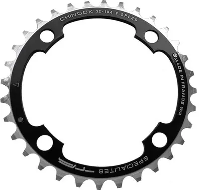 Immagine prodotto di Ingranaggio Chinook 36 nero Ø 104 centrale