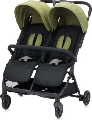 Immagine prodotto di Fillikid - Passeggino gemellare Twin - nero/verde