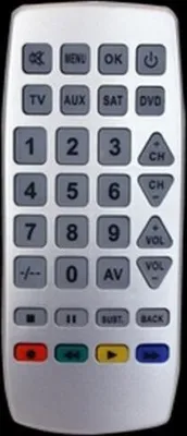 Produktbild von Großtasten Universal Fernbedienung 8in1 im XL-Format Extra groß 20cmx8cmx2,5cm