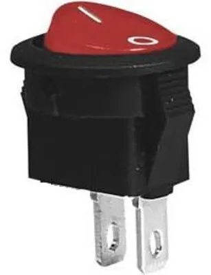 Immagine prodotto di Smrs101 Interruttore Rotondo On-Off Rosso