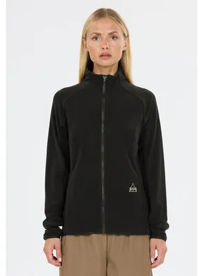 Produktbild von SOS Damen Jacke Bromo Ultralight Full Zip Fleece Schwarz L