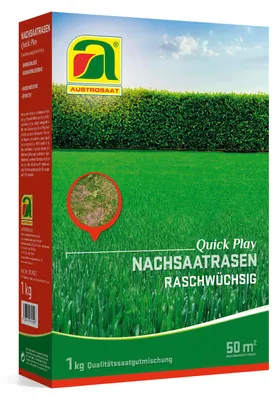 Produktbild von Spiel- und Sportrasen Nachsaat (1 kg) | Rasennachsaat von Austrosaat