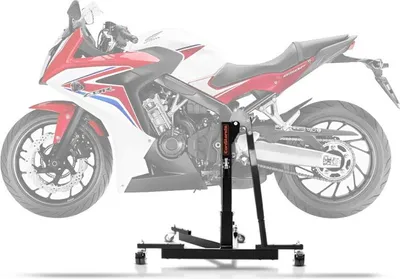 Image de Béquille centrale CS Power Evo pour Honda CBR 650 F 14-18 Noir