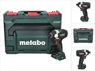 Obrázok produktu pre Metabo SSD 18 LT 200 BL Akumulátorový rázový uťahovák 18 V 200 Nm 1/4" ( 602397840 ) Bezkartáčový + metaBOX - bez batérie, bez nabíjačky