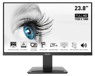 Image de MSI PRO MP243PDE - Écran LED - Full HD (1080p) - 60,5 cm (23,8")