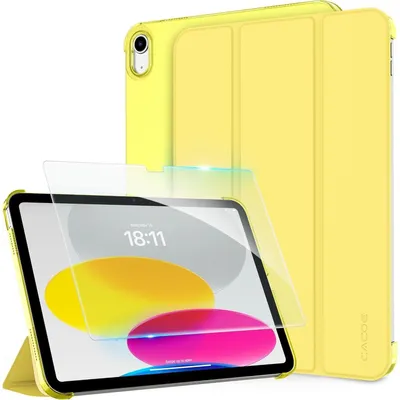 Zdjęcie produktu dla Etui ochronne do iPada 10./11. generacji, 10,9 cala, z folią ochronną, kolor cytrynowy