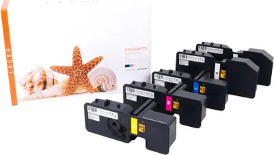 Produktbild von 4-farbig [ black/cyan/magenta/yellow ] RainbowKit Toner 3.5-TK5240KKCMY-KIT kompatibel mit Kyocera 1T02R70NL0  Seiten: 17.000