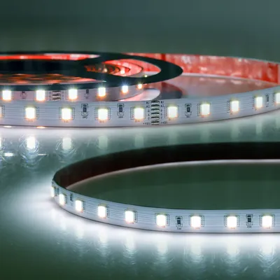 Produktbild von ISOLED LED SIL RGB+WW+KW CCT Flexband, 48V DC, 17W, IP20, 5in1 Chip, 10m Rolle, 60 LED/m