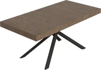 Obrázek produktu pro Rozkládací stůl 180/284x90 cm Niket ořech antracit nohy