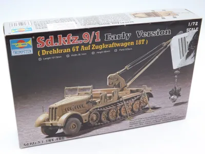 Produktbild von Trumpeter Drehkran SDKFZ 9/1 1:72, 07253