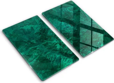 Produktbild von Glasschneideplatte - Herdabdeckplatte - 2x30x52 cm -Schneidebrett - Spritzschutz -Stein Hintergrund Textur