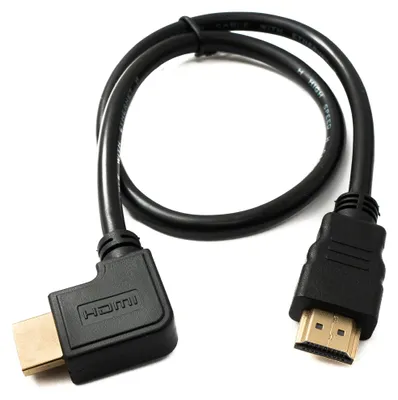 Produktbild von System-S HDMI 1.4 Kabel, 50 cm, Stecker zu Stecker, 4K UHD, 30 Hz