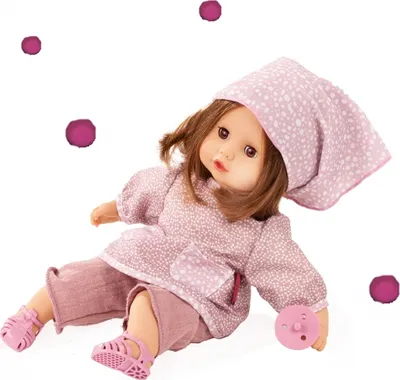 Produktbild von Götz Muffin, Gute Laune, braune Haare, verschlafene Augen, 33 cm