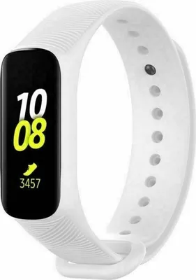Produktbild von Strap-it Samsung Galaxy Fit e Silikonarmband (Weiß)