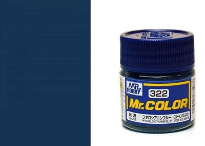 Produktbild von Mr Hobby - Gunze C-322 - Mr. Color (10 ml), Phthalo Cyanne Blue