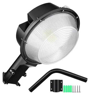 100W LED-Straßenleuchte, 10000LM, IP66, Dämmerungssensor, Weiß
