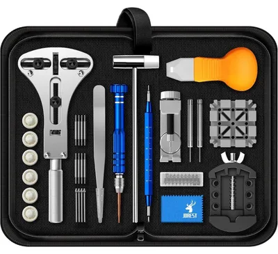 Produktbild von Uhrenwerkzeuge Set für Batteriewechsel, Armbandkürzen und Reparatur