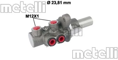Produktbild von METELLI 05-0779 Bremszylinder Hauptbremszylinder für FIAT DOBLO Kasten/Kombi (263) Doblo Kombi (263) DOBLO Pritsche/Fahrgestell (263) für OPEL