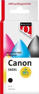 Produktbild von Quantore – Tintenpatronen-Alternative für PG560XL schwarz