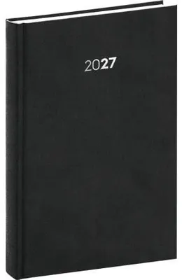 Produktbild von NOTIQUE Tagesplaner Balakon 2027, schwarz, 15 x 21 cm