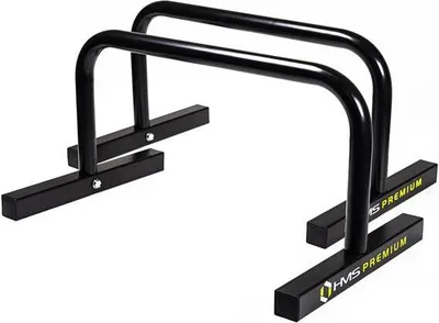 Obrázok produktu pre HMS Push Up Stand Bar # 2 Handles Push Up Push Up Push Up Handles Training Handles Strength Training Deporte Fitness Suelo