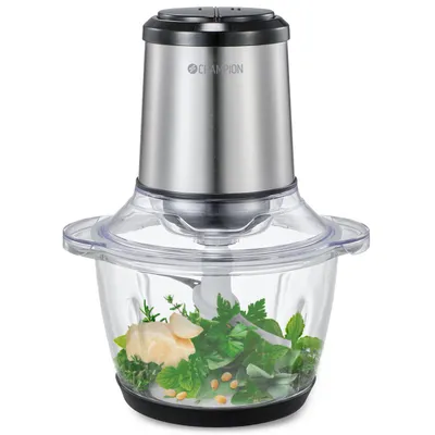 Image de Mini Hachoir 1,2L 400W Bol Verre MC310 Inox