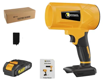 Obrázok produktu pre Fúkač lístia, vysoká rýchlosť, ľahká konštrukcia, 1 batéria s kapacitou 2000 mAh