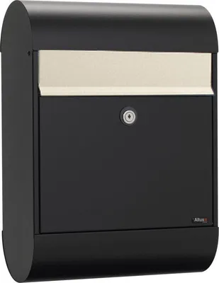 Produktbild von Allux Allux 6000 schwarz/silberner Briefkasten